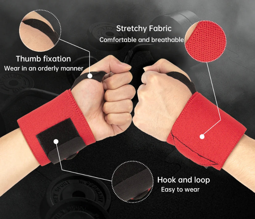 Protector Athletic Weight Lifting Wrist Straps